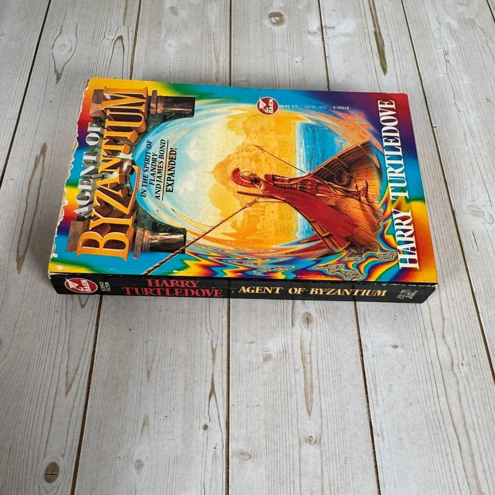 Agent of Byzantium Harry Turtledove 1994 Expanded Edition Baen Science Fiction